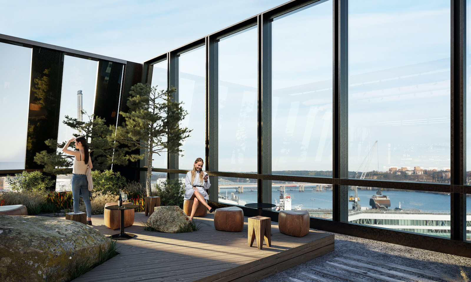 the Dock Works